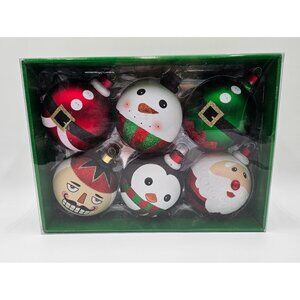 CG Hunter Christmas Shatter-Resistant Ornaments (6) Holiday Whimsical Decor